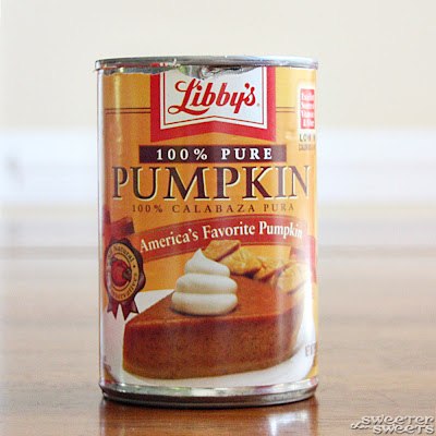 Libby's Pure Pumpkin by Tricia @ SweeterThanSweets