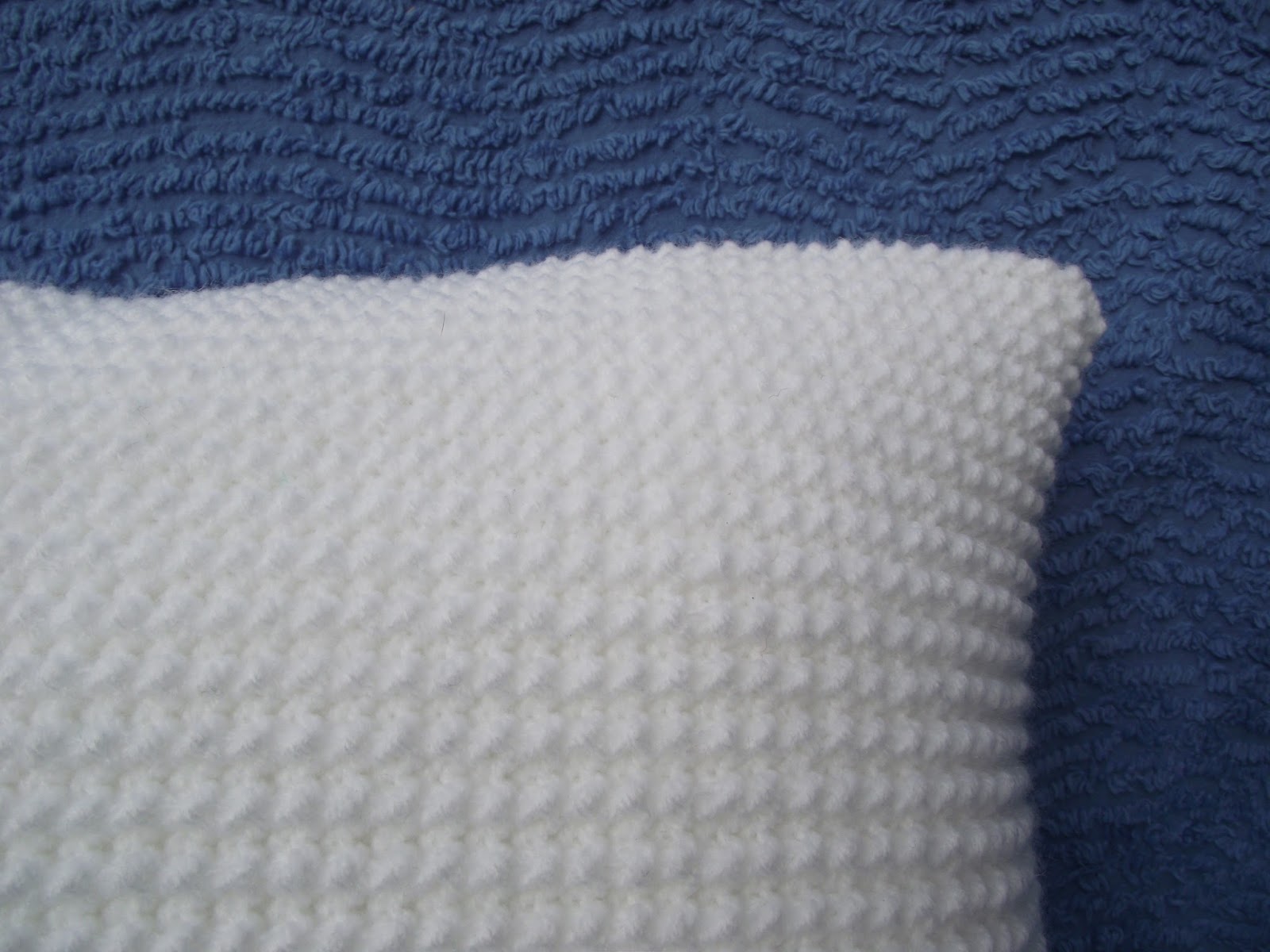 Crochet et tricot facile avec explications: Coussin tricot ...