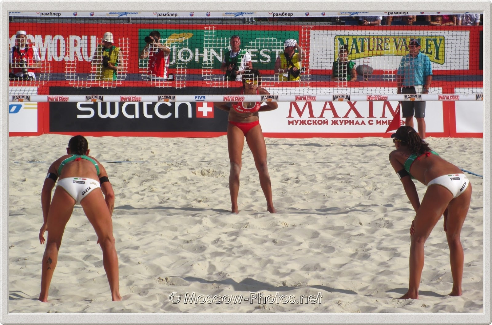 FIVB Beach Volleyball Swatch World Tour. Grand Slam Moscow 2011.
