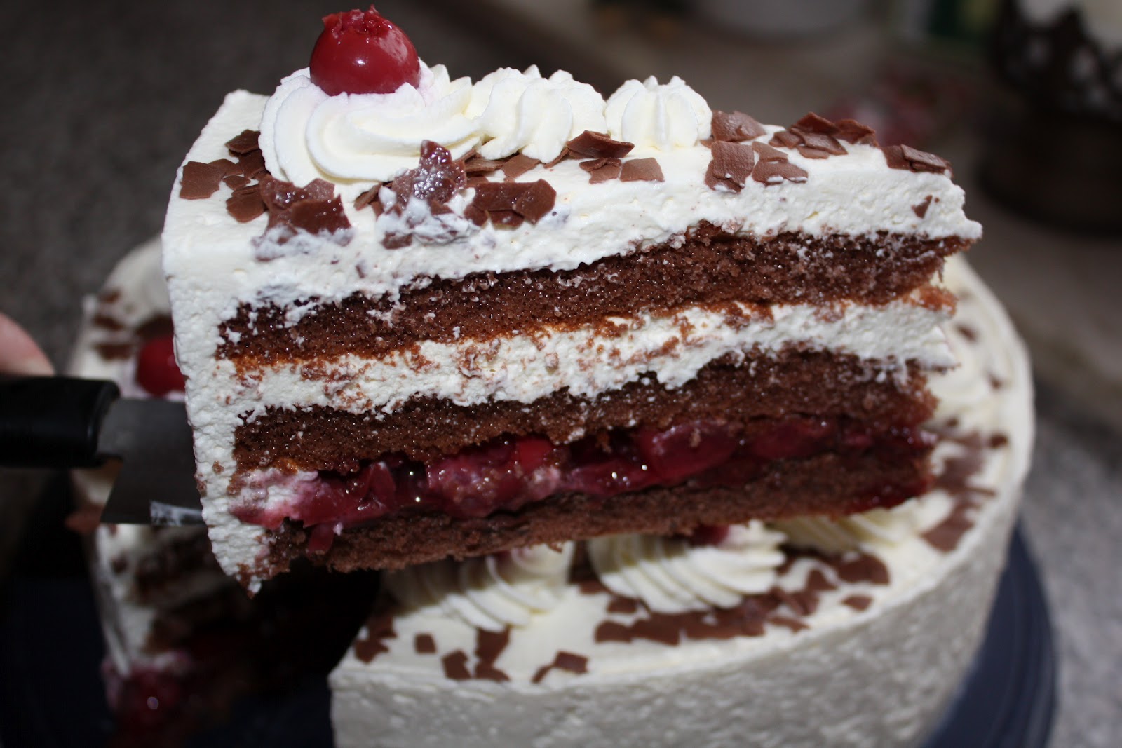 dies´und das und süsse Sachen...: Schwarzwälder-Kirsch-Torte