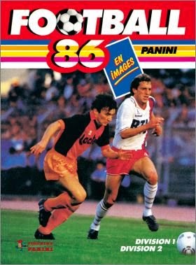 PANINI FOOT NOSTALGIE: Album Panini Foot 1985-1986