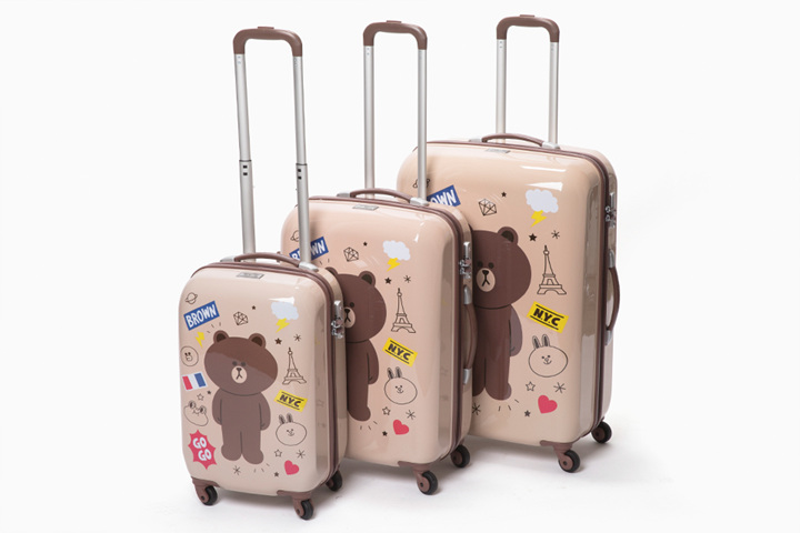 samsonite x line friends