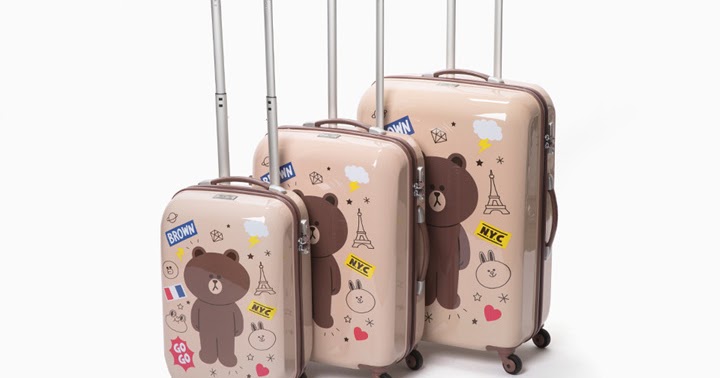 samsonite line friends luggage
