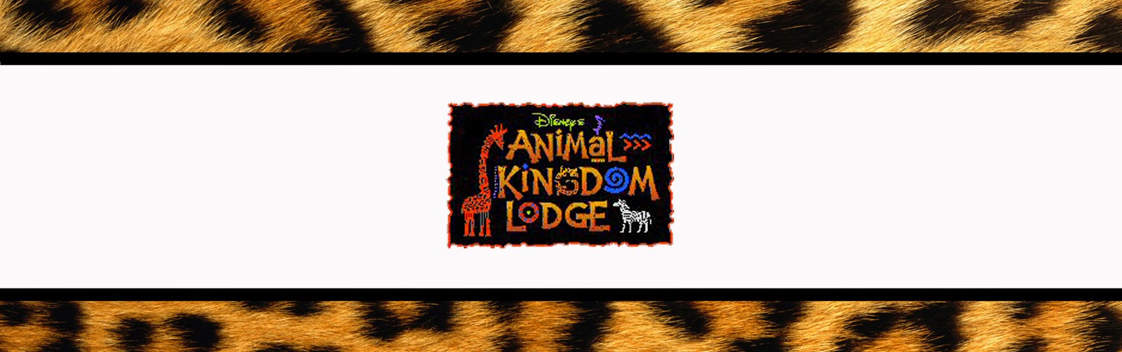 Mini Kit del Animal Kingdom Lodge. Etiqueta o marcapáginas para imprimir gratis.