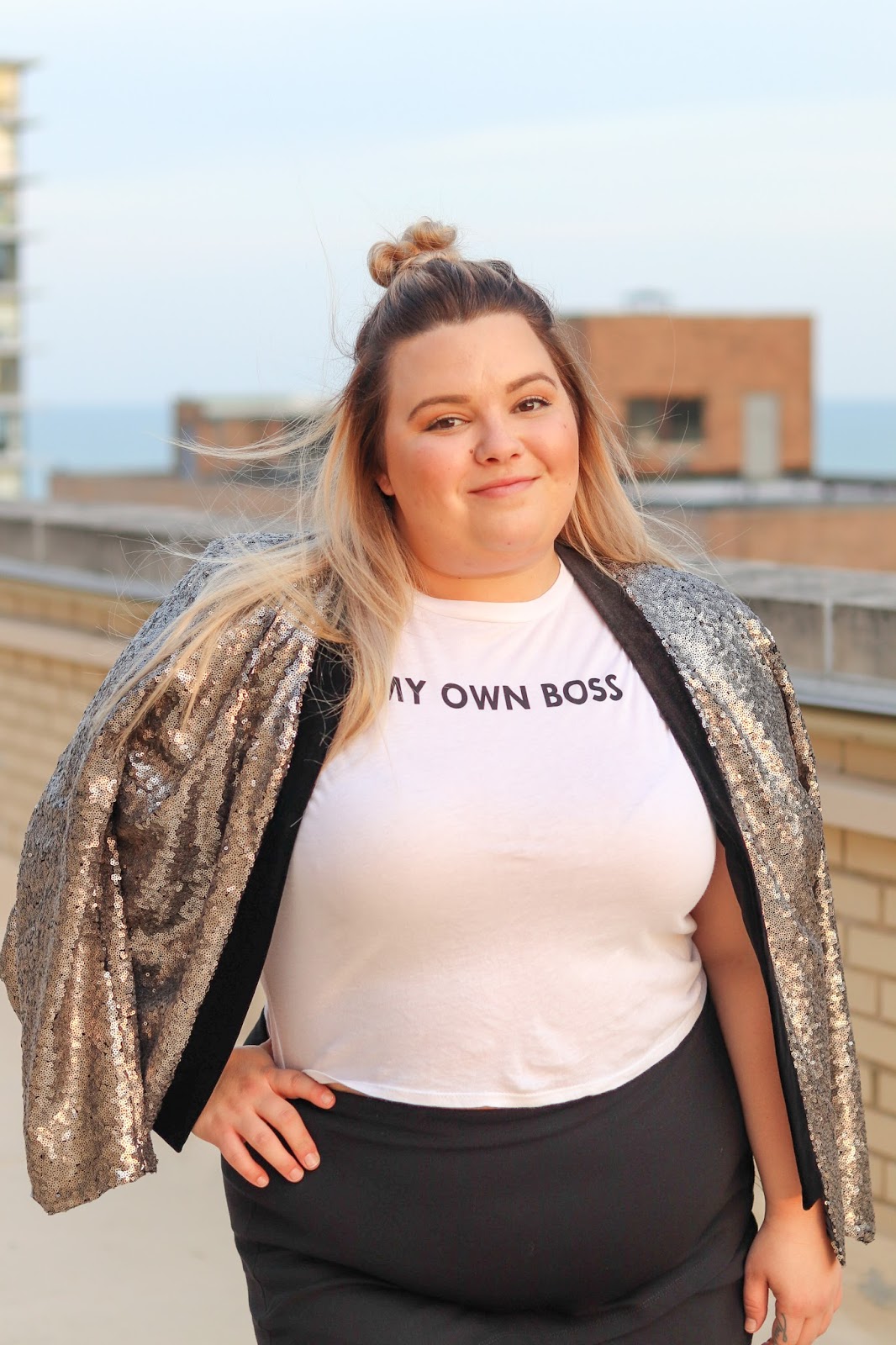 gaining confidence, natalie in the city, chicago fashion blogger, plus size fashion blogger, affordable plus size clothing, plus size fashion, chicago blogger, curves and confidence, fashion nova curve, fashion nova, fatshion, plus size crop tops