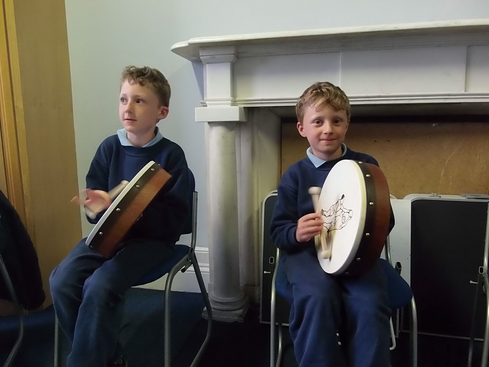 Our Days in Dublin Bodhrán Lessons