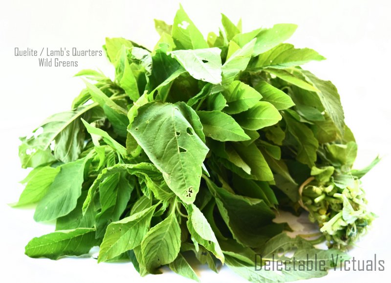 Delectable Victuals Quelite Lamb's Quarter Leaves with Potatoes