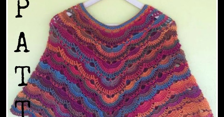Jonna Martinez: Crochet Virus Poncho Two Corner Pattern