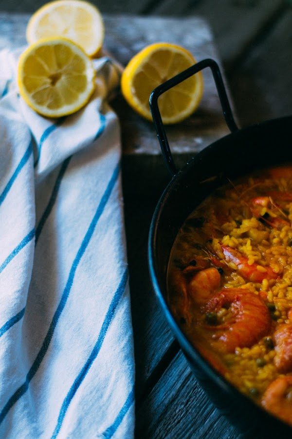 Receta paella fácil