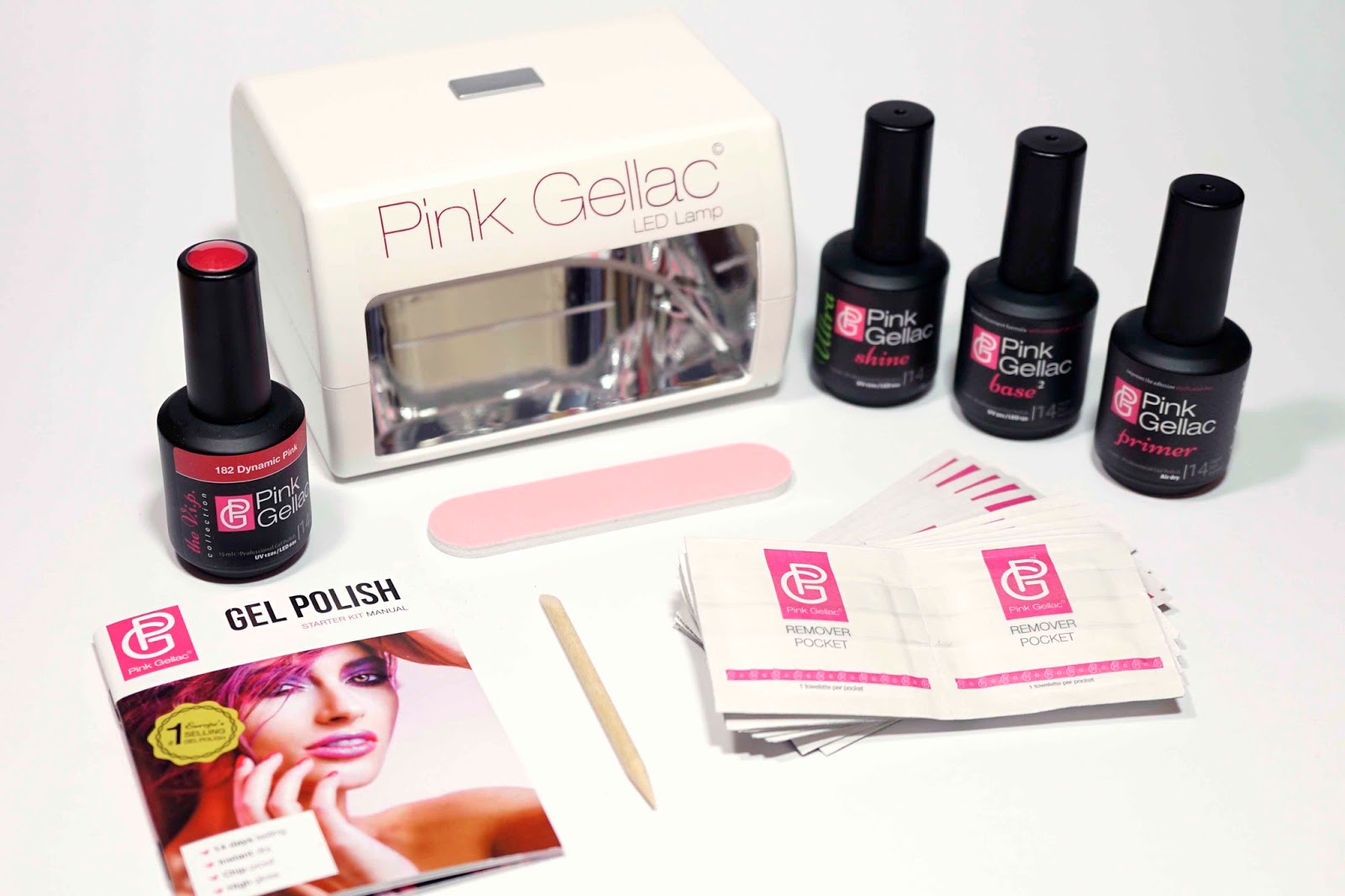 Piggieluv Pink Gellac Starter Kit Swatches Review