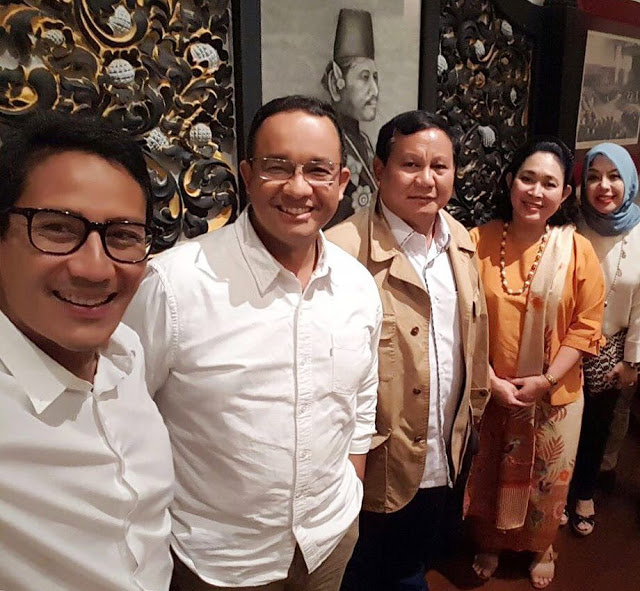 Pilgub DKI dibumbui kisah cinta Prabowo dan Titiek Soeharto