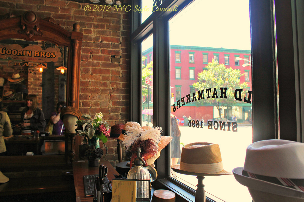 Goorin Bros Hat Shop in the West Village | NYC, Style & a little Cannoli