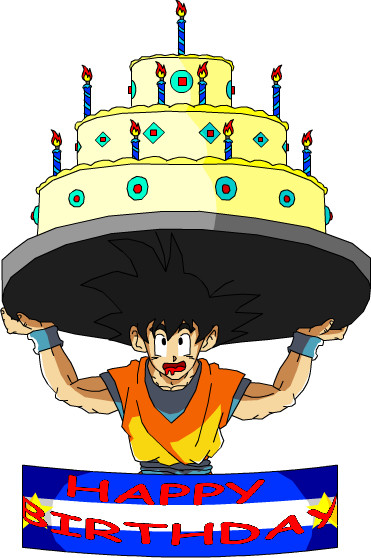 DBZ de siter: Feliz cumpleaÃ ± os Dragon ball z. Dragonball z birthday card...