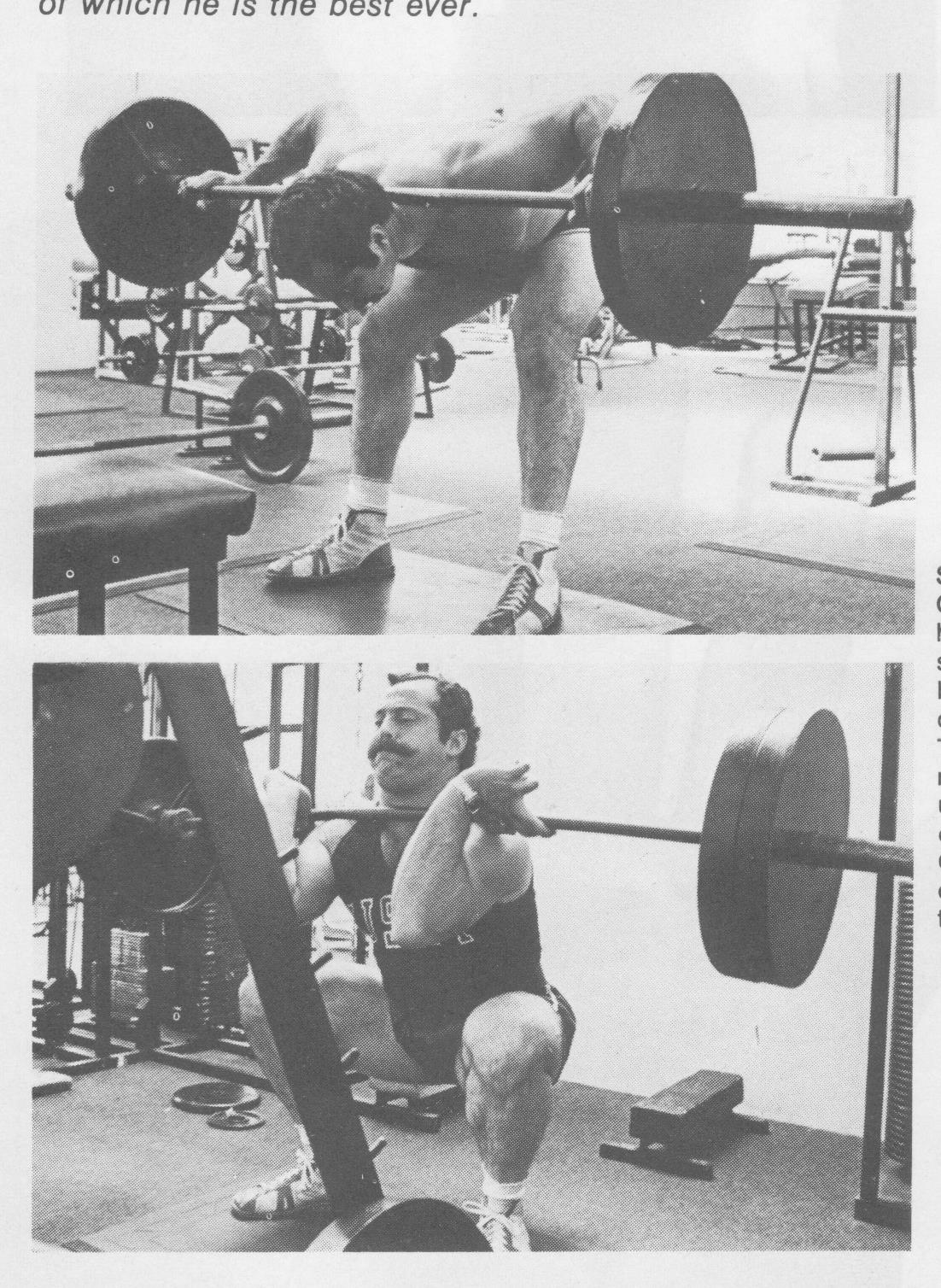 The Tight Tan Slacks of Dezso Ban Conditioned Legs Break Squat Records