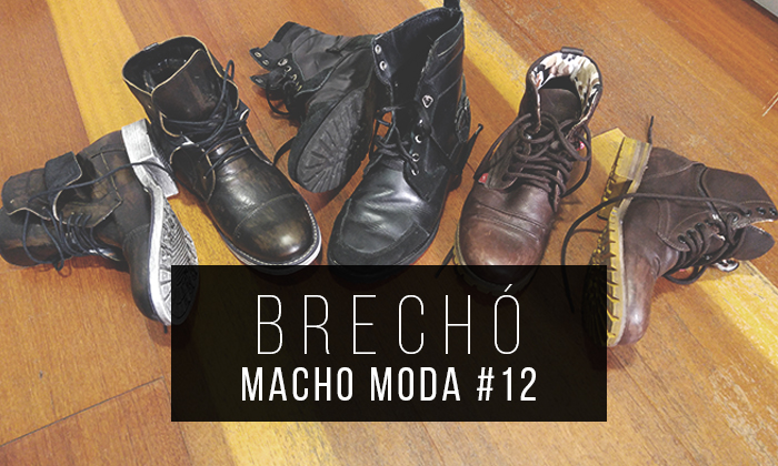 botas usadas masculinas