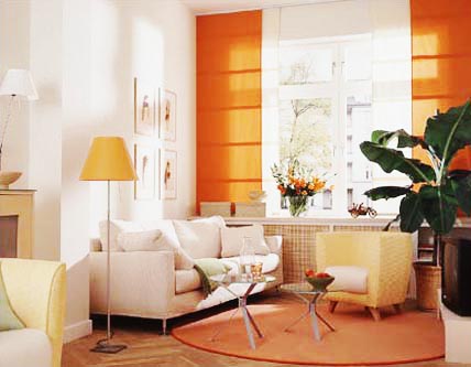 Decoración salas color naranja | Ideas para decorar, diseñar y mejorar