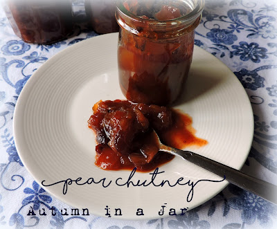 Spiced Pear Chutney