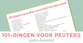 101 activiteiten voor peuters
