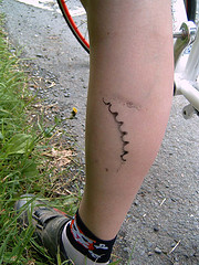 Photo Essay, Getting a Cycling Tattoo |Dirty Old Sneakers