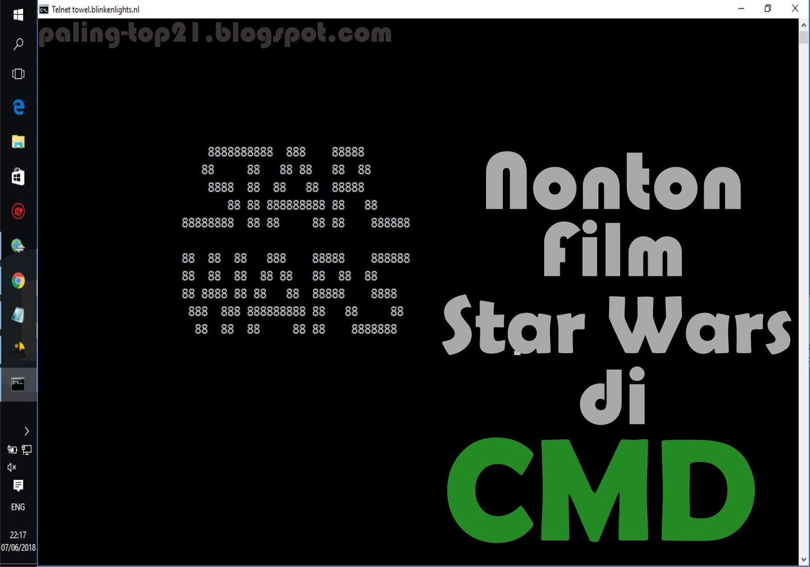 Cara Streaming Film Star Wars Di Cmd Command Prompt Paling Top21