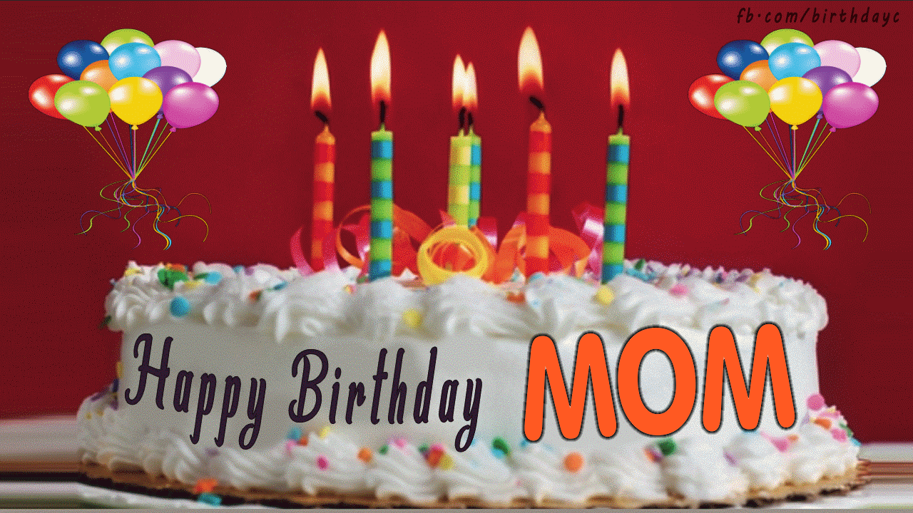 Happy Birthday MOM images gif