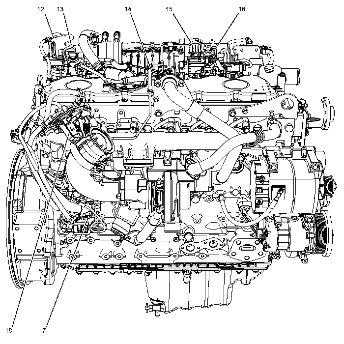 Fan Hub 3126 Caterpillar Engine Diagram