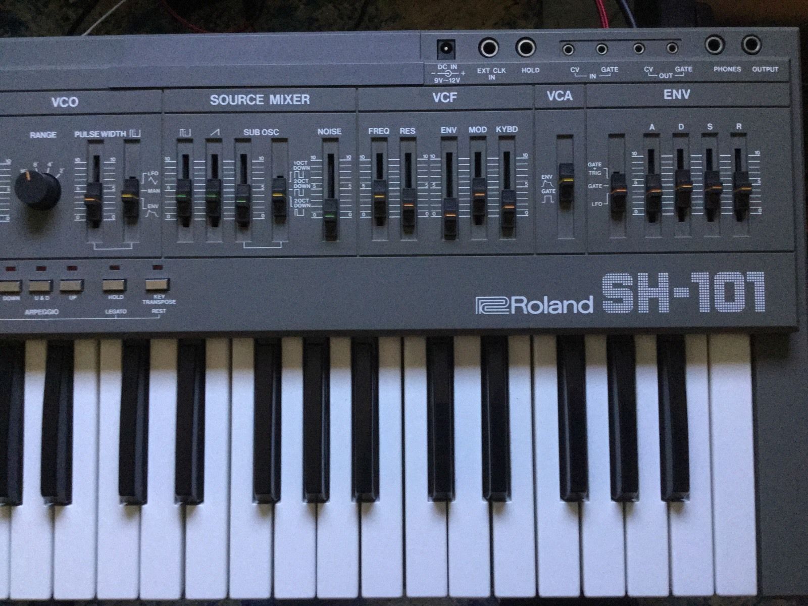 MATRIXSYNTH: Roland SH-101 with Power Mod