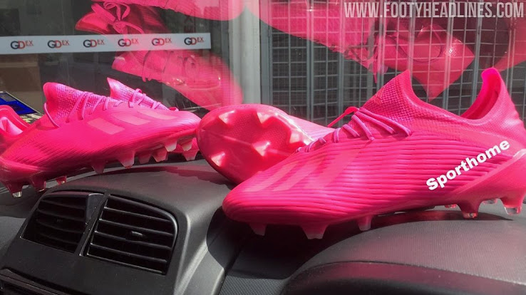 pink adidas x