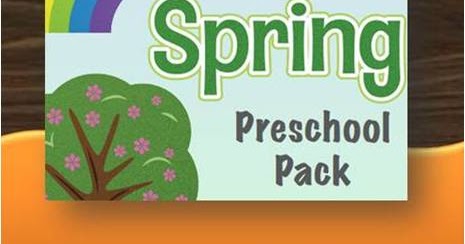 FREE Spring Preschool Worksheets