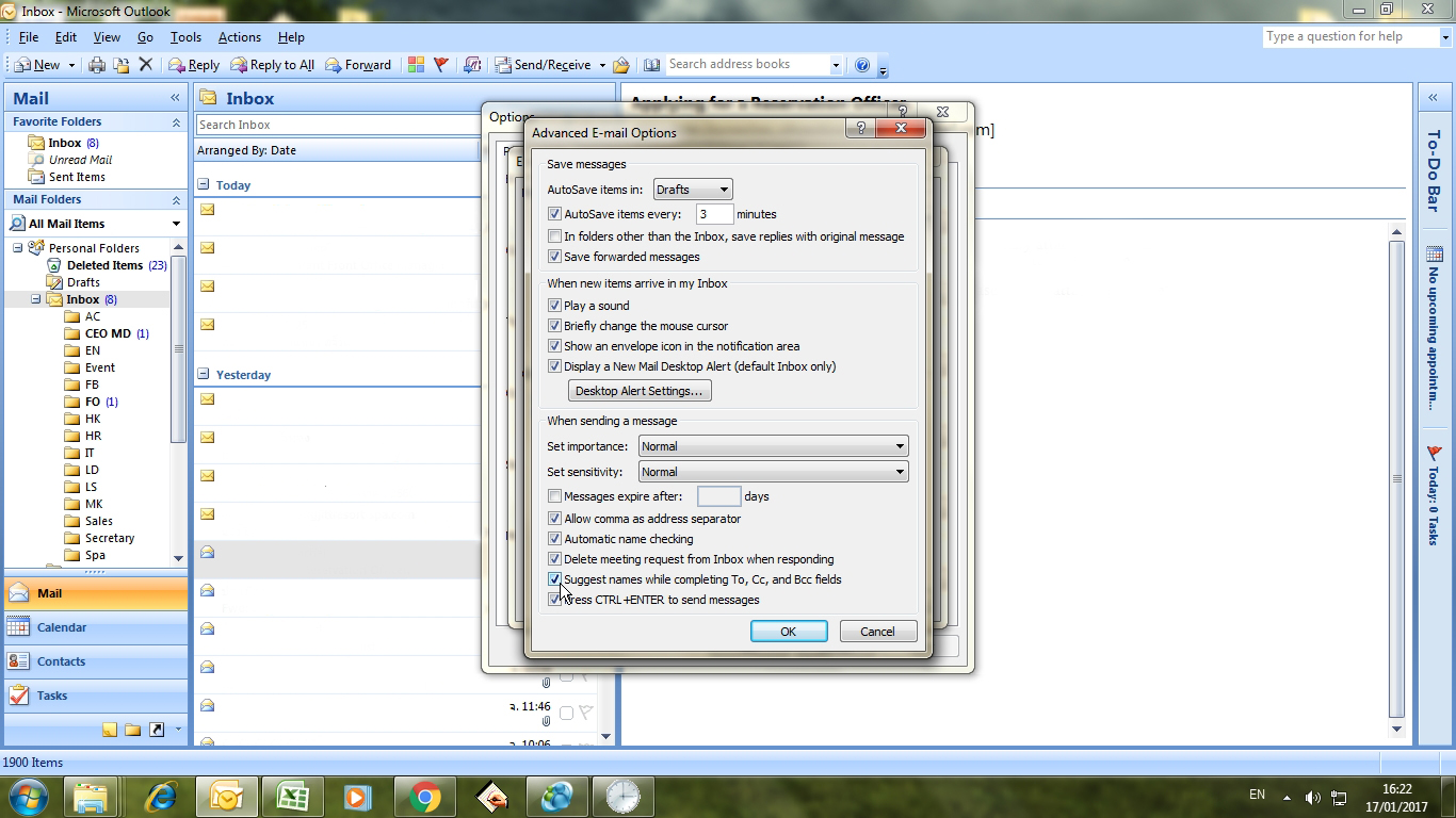 จัดการ Email Address Auto Complete ในโปรแกรม Outlook ง่ายๆ Phuketi