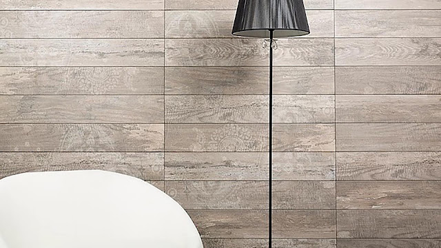 Tiles design for room with Woodtech series