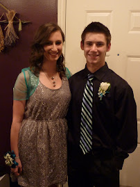 Ryan and his date to Sweet hearts