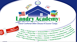 Online Homeschool Classes at Landry Academy