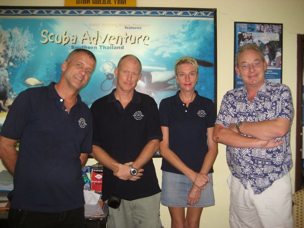 New cooperation with PADI 5* IDC Center 'Easy Divers' on Koh Samui, Thailand