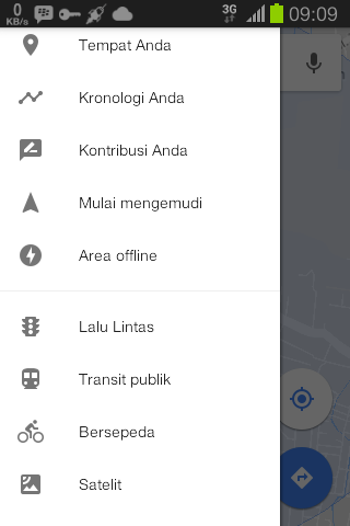 Cara Menggunakan Google Maps Android Secara Offline 