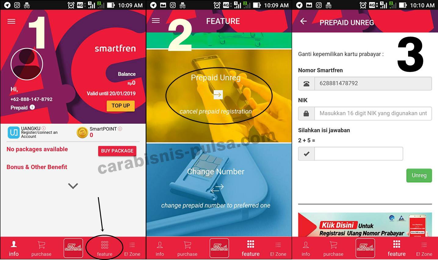 Cara aktifkan kartu smartfren