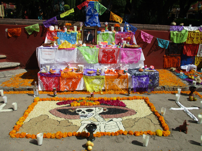 Ofrendas de día de muertos