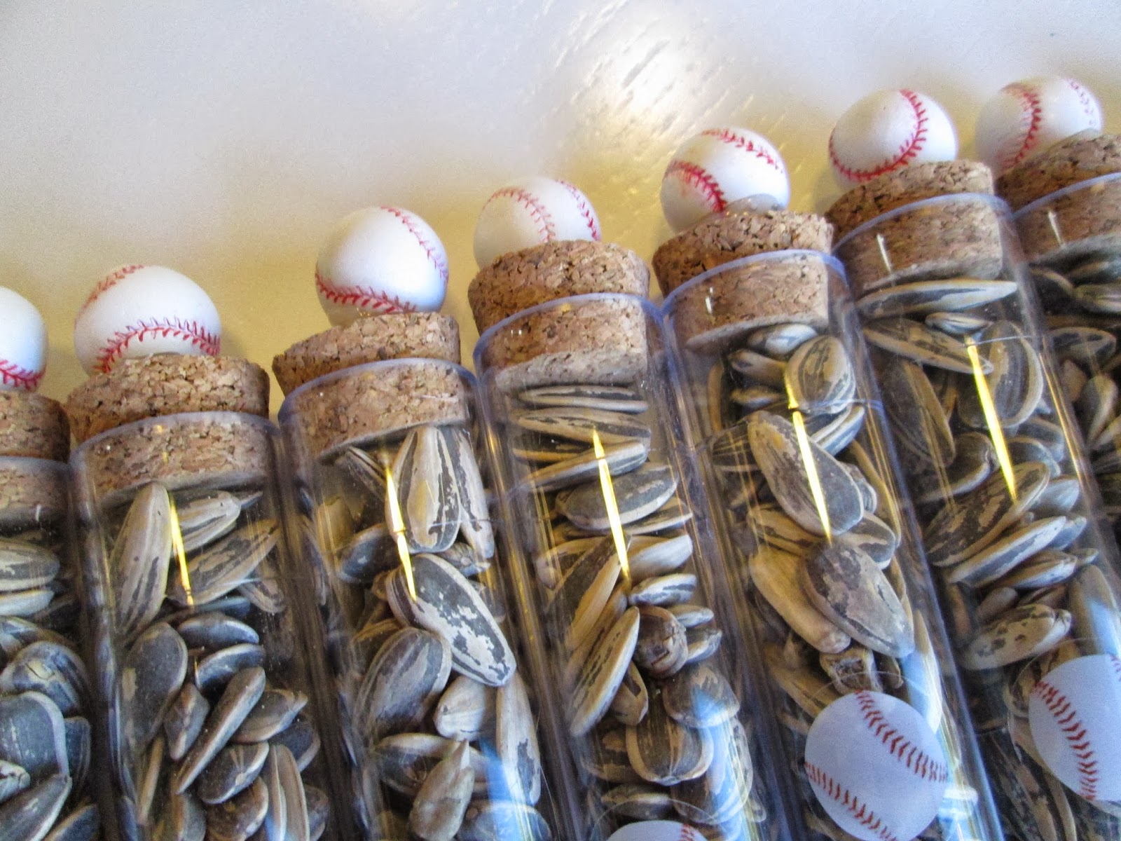 roommom27 Sunflower Seed Tubes for the Baseball Team