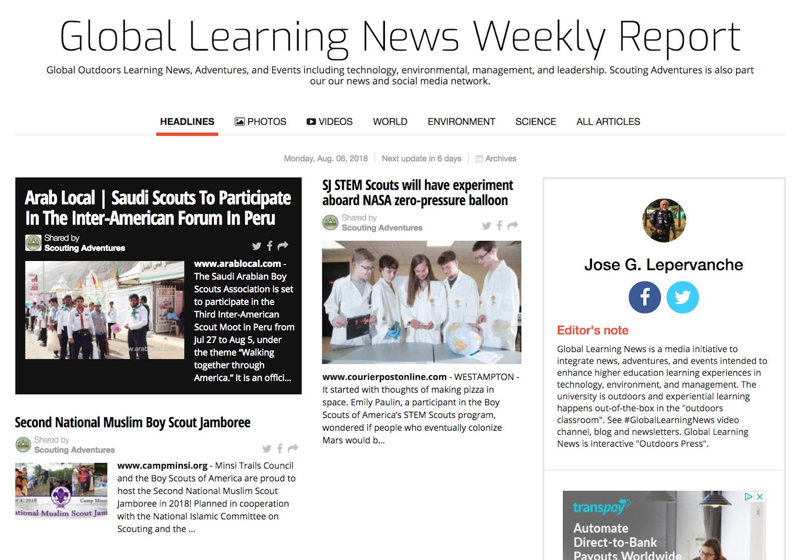 Essay about news image