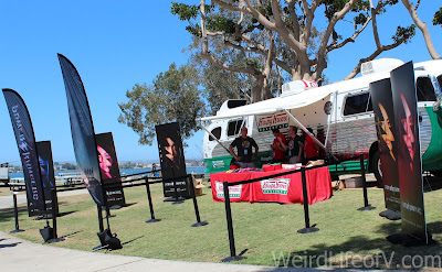 ConX by Entertainment Weekly Free swag and donuts at the Krispy Kreme donut truck