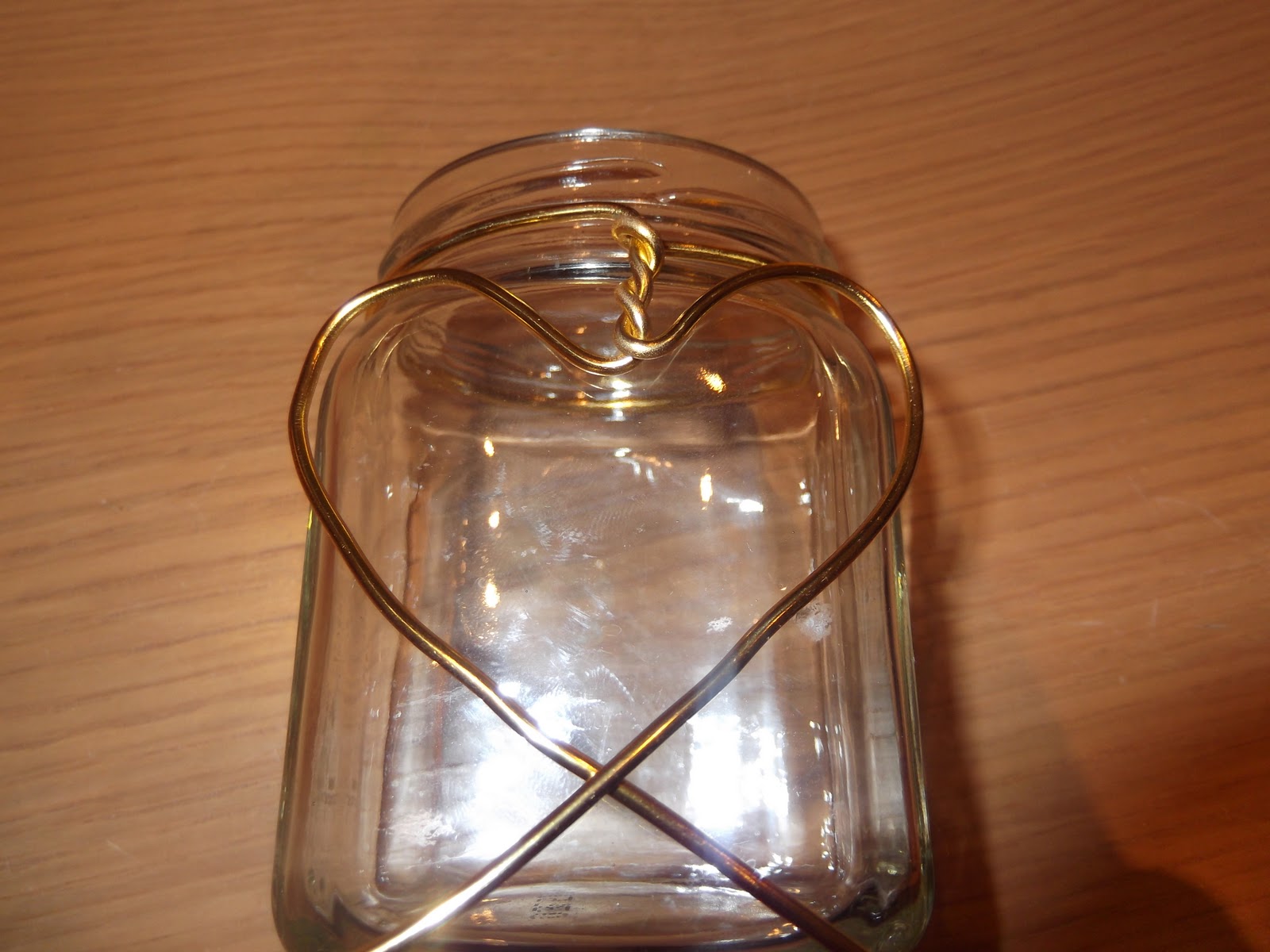 Made by (A)me 10 minute make jam jar tea light holders