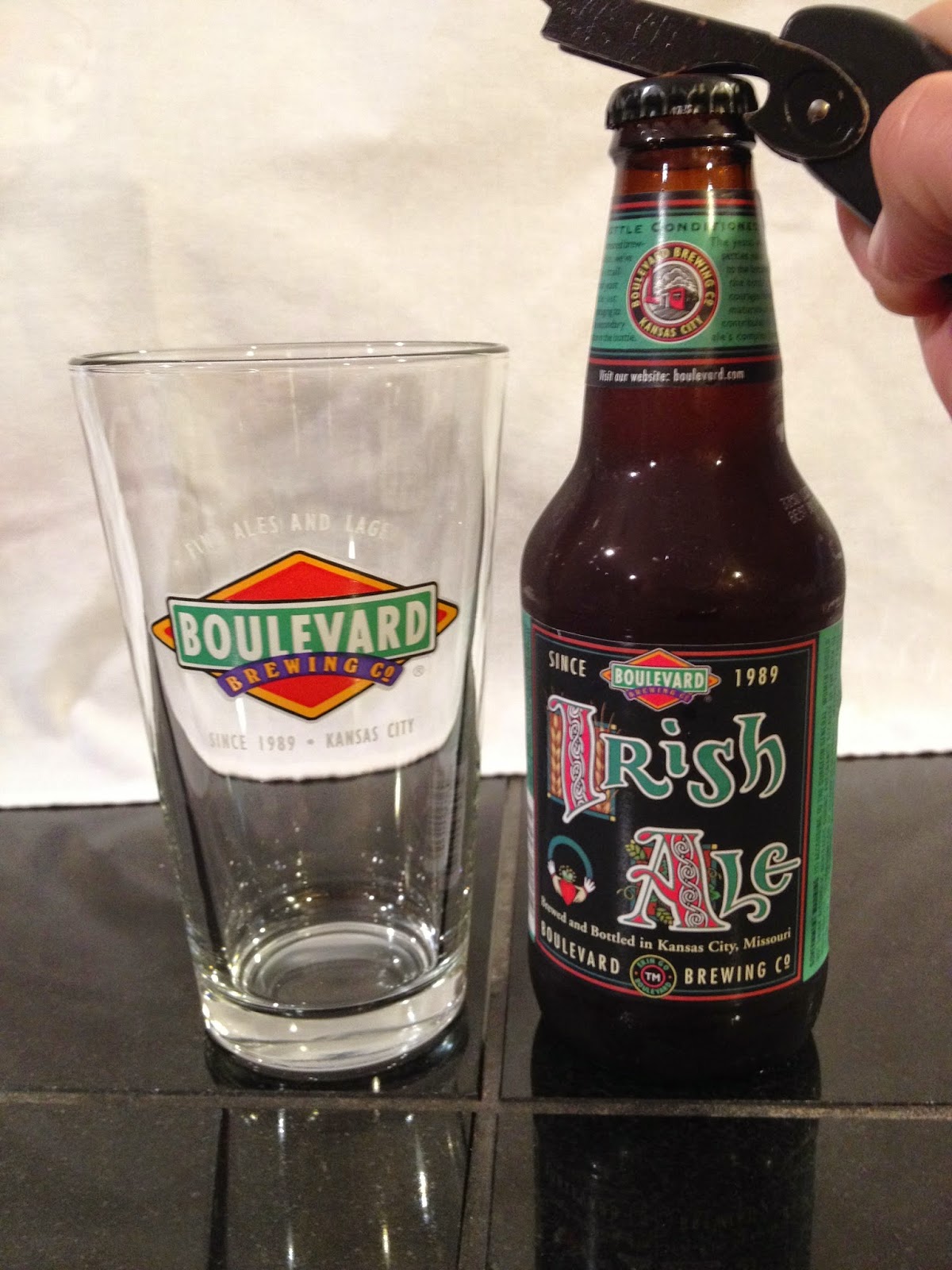 NorCal Beer Blog: Boulevard Brewing Company Irish Ale