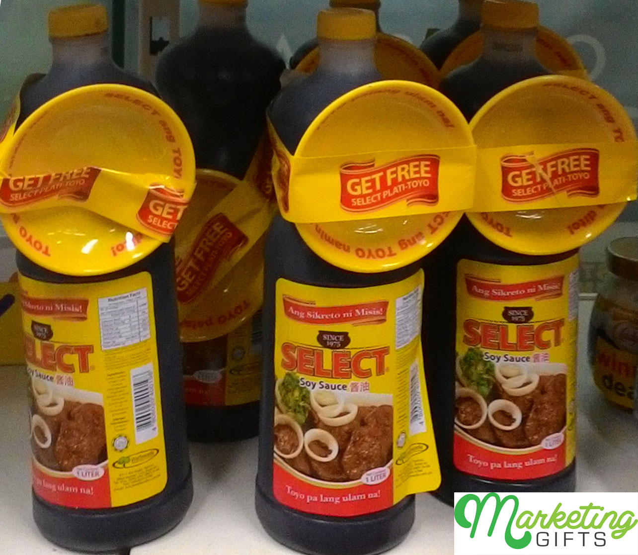 Marketing Gifts Branded Sauce Plate from Select Soy Sauce