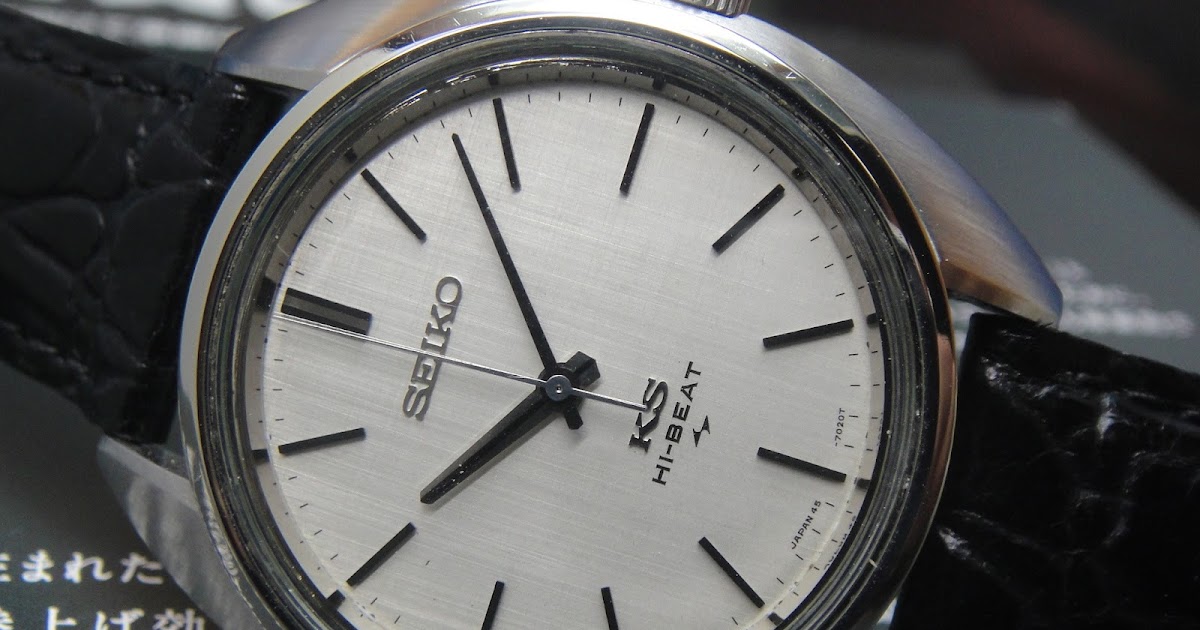 Antique Watch Bar: KING SEIKO 36000 HI-BEAT 45-7010 KS99 (SOLD)