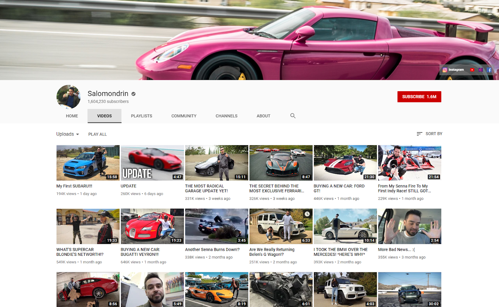 MSalomondrin YouTube .com Salomondrin YouTube .com