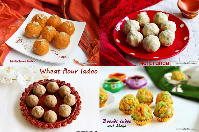 Ladoo recipes - diwali special recipes Ladoo recipes - Diwali special recipes