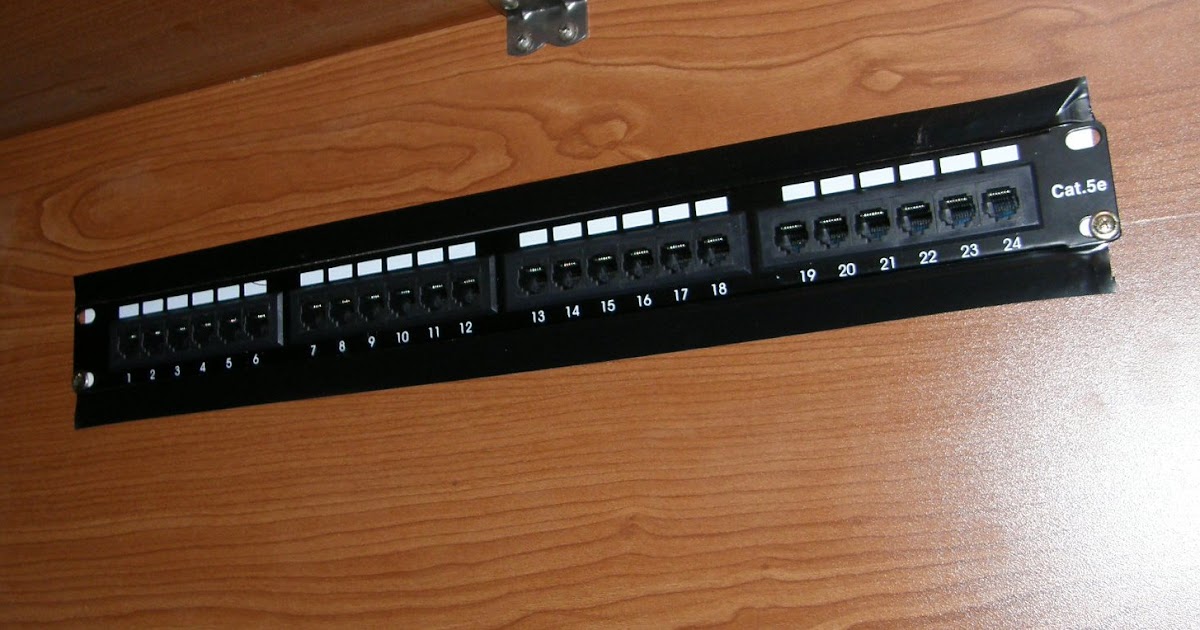 In Case You Need To Know: Wiring up a Home Network Patch Panel