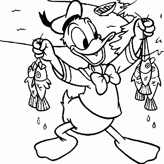 Fishing Coloring Pages | Team colors
