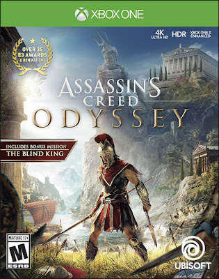 Assassins Creed Odyssey Game Cover Xbox One Standard