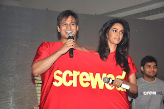 Vivek Oberoi & Mallika at First look launch of 'Kismat, Love, Paisa, Dilli'
